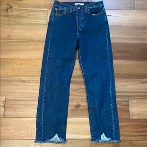 levis wedgie straight